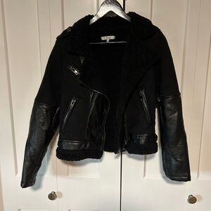 Faux Leather Jacket